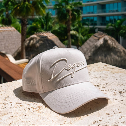 DEGEN CLUB HAT - BONE