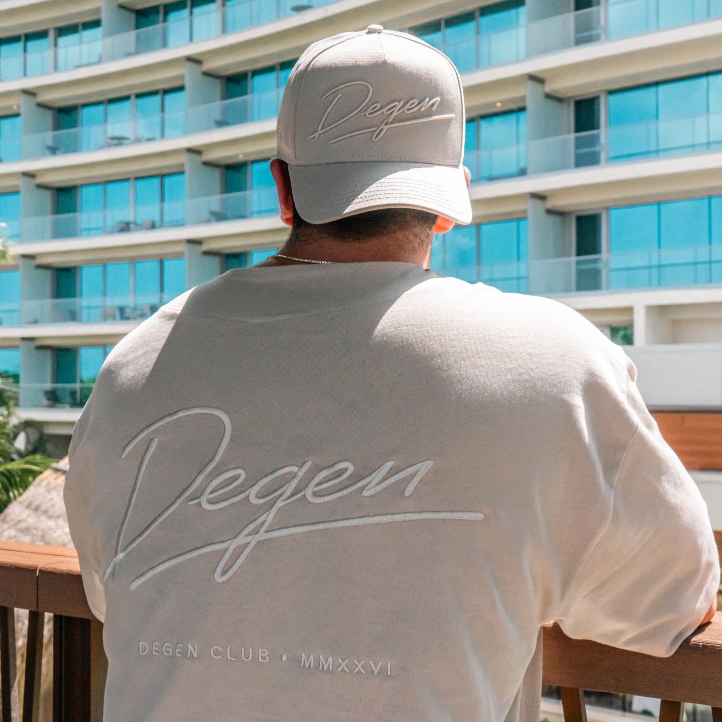 DEGEN CLUB HAT - BONE