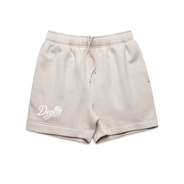 DEGEN RELAXED SWEAT SHORT — Bone