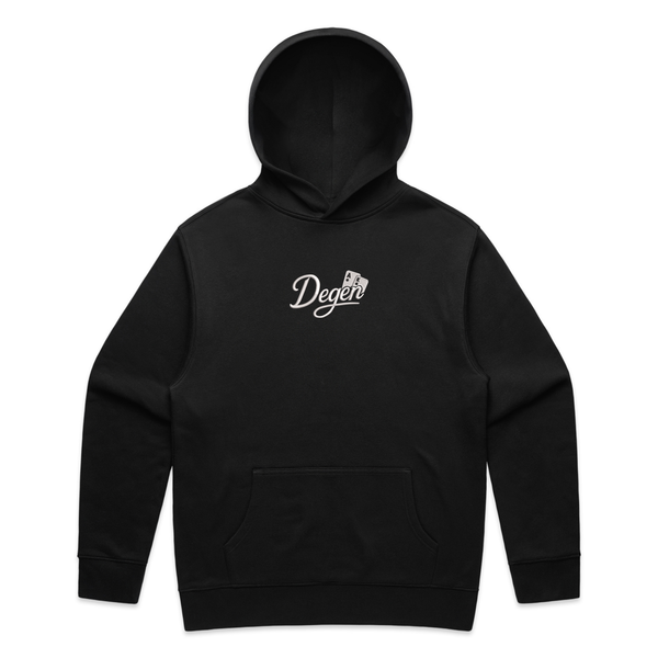 DEGEN RELAX HOODIE — Black