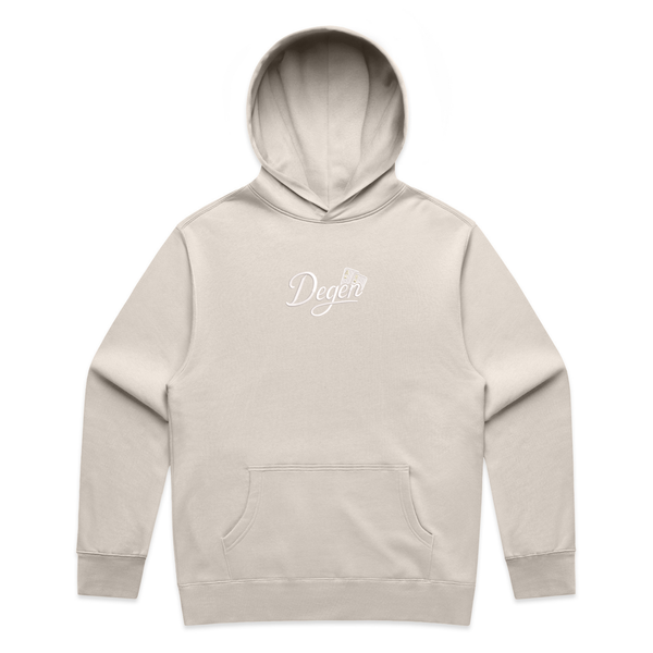 DEGEN RELAX HOODIE — Bone