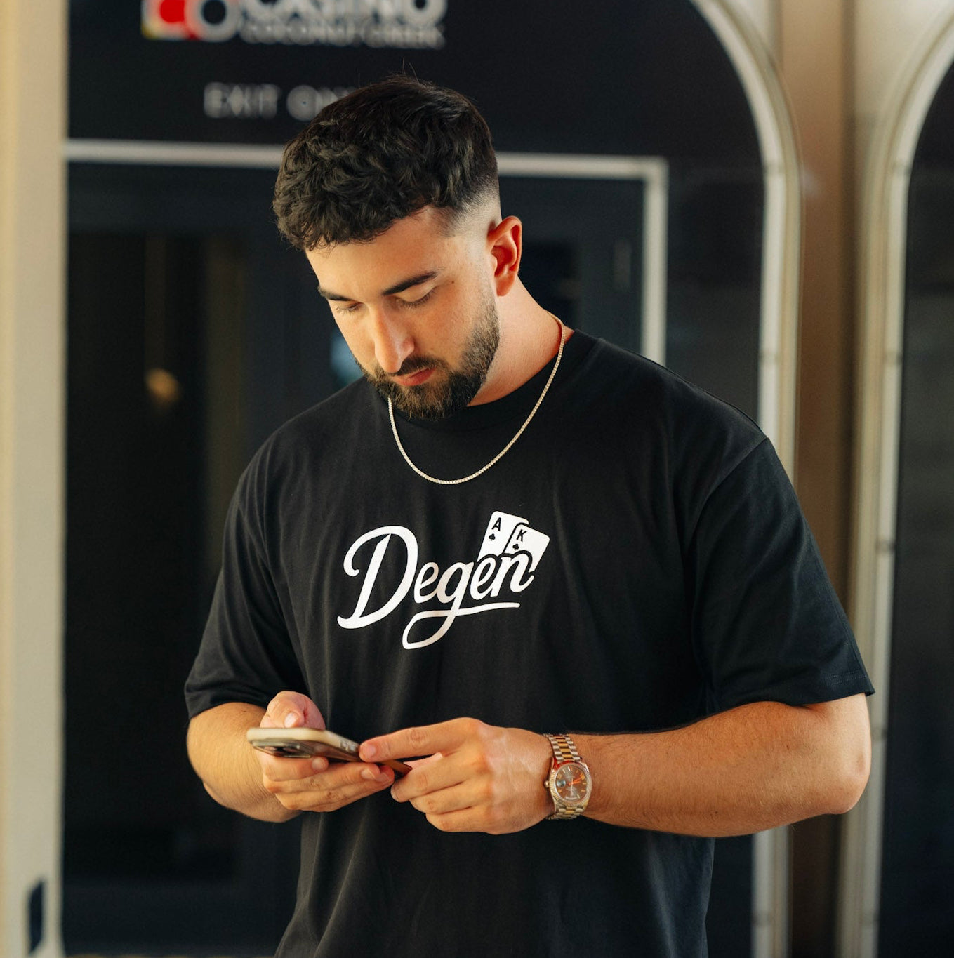 DEGEN LOGO T-SHIRT