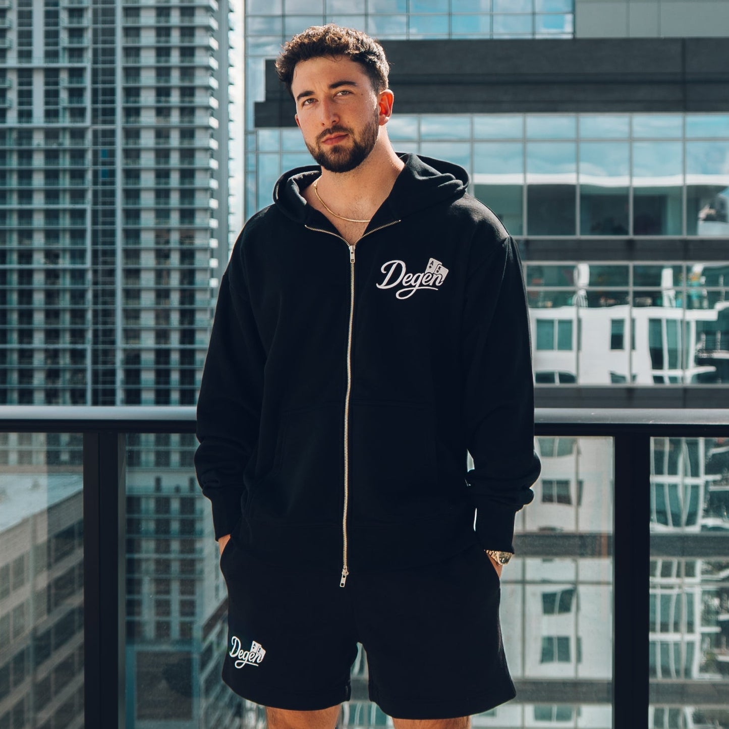 DEGEN FULL ZIP HOODIE