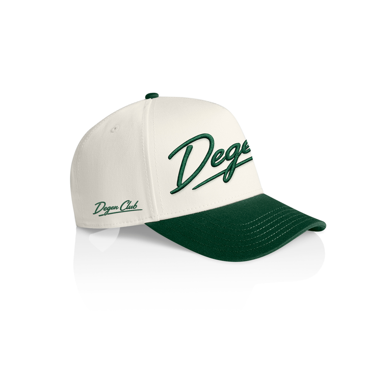 DEGEN CLUB HAT - FOREST GREEN