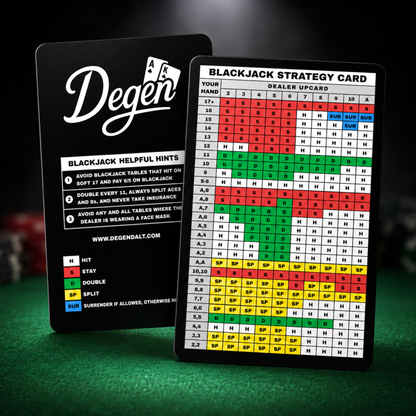 DEGEN STRATEGY CARD SET (3-PACK)